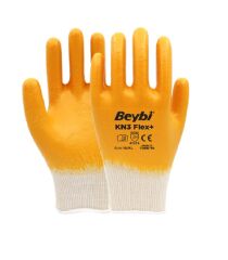 KN3 Flex+ Pamuklu Nitril Eldiven
