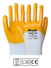 Flex 30 Pamuklu Nitril Eldiven