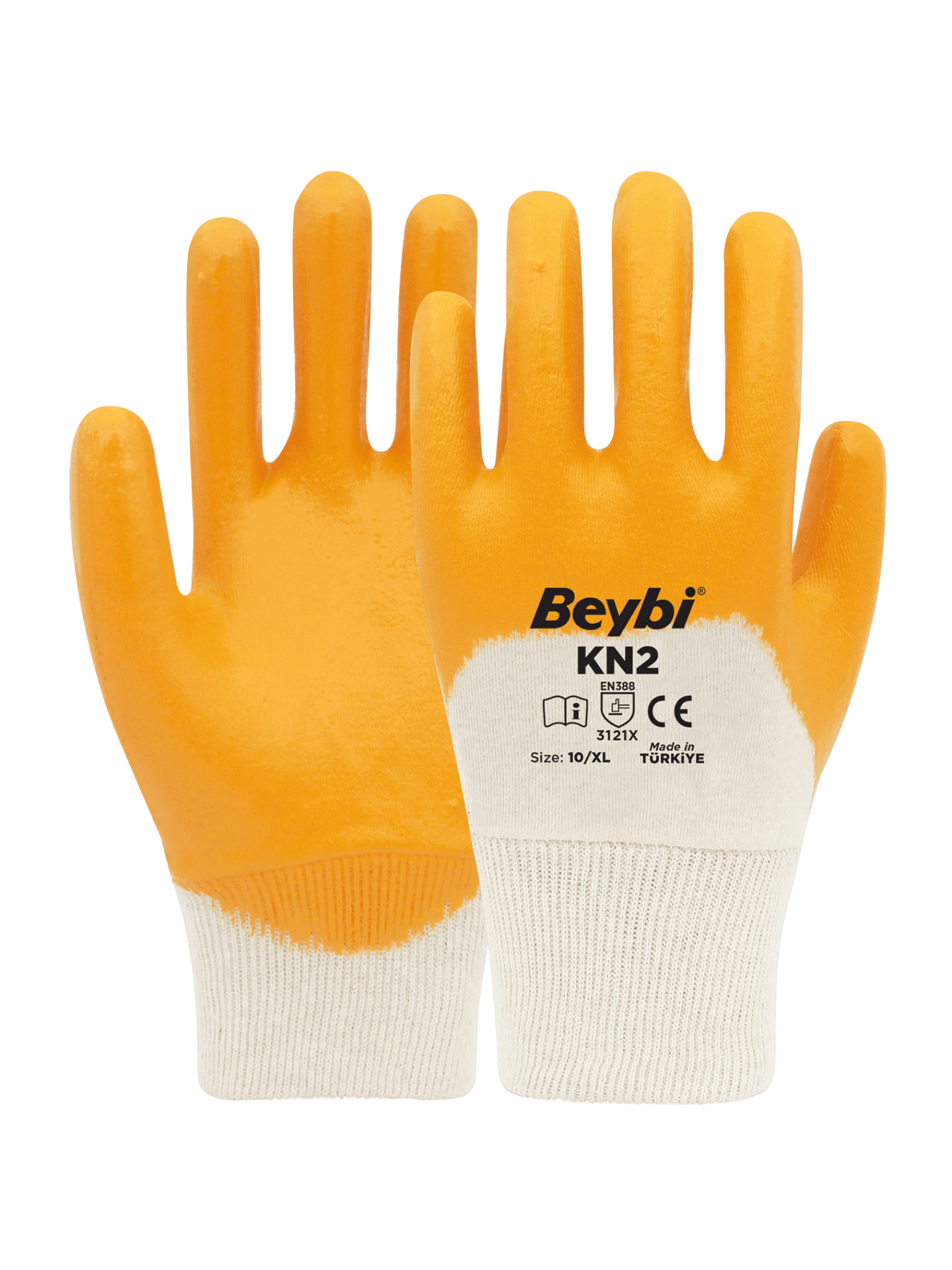 KN2 Pamuklu Nitril Eldiven