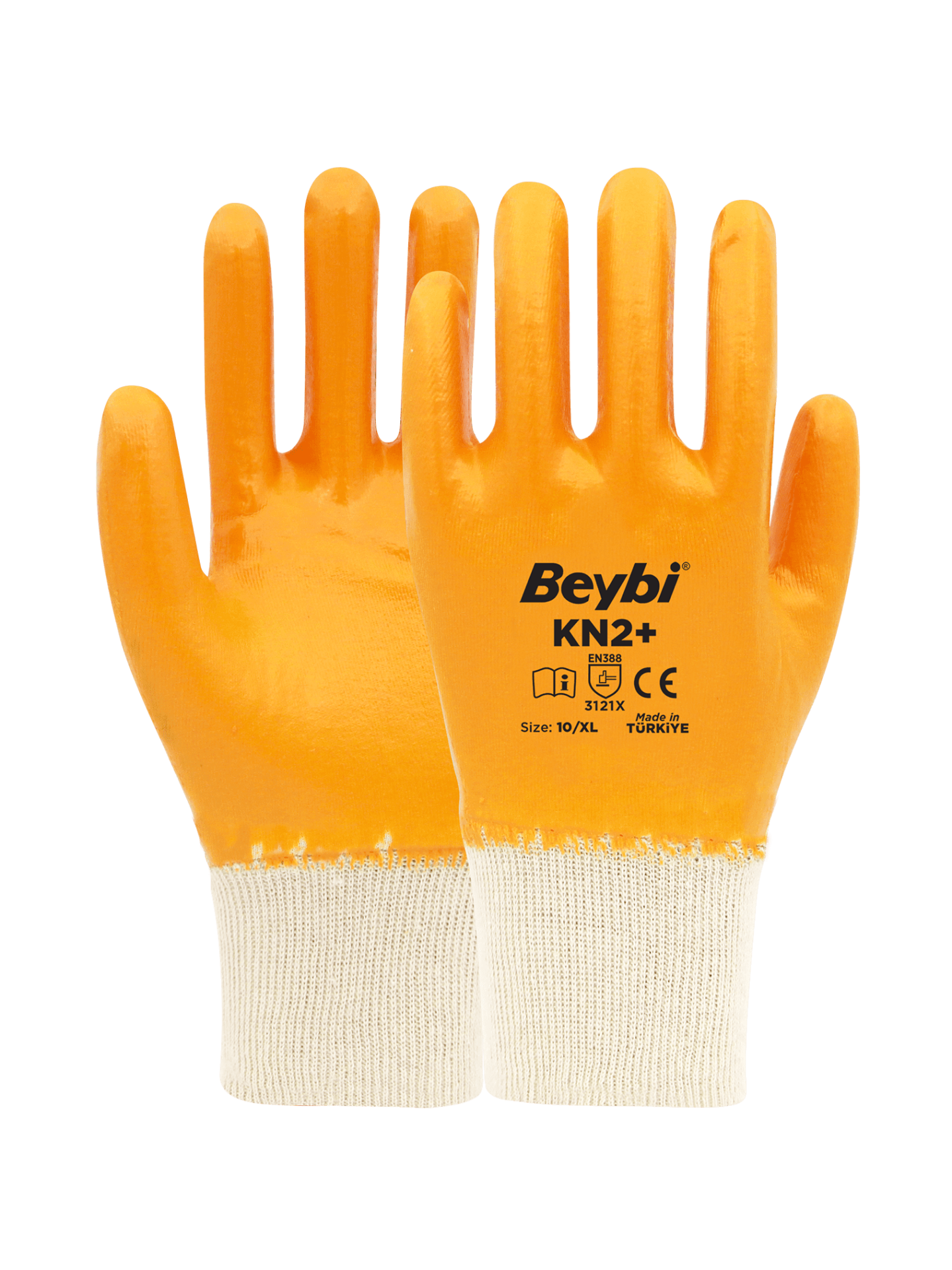 KN2+ Pamuklu Nitril Eldiven