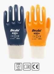 KN3+ Pamuklu Nitril Eldiven