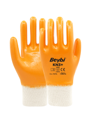 KN3+ Pamuklu Nitril Eldiven