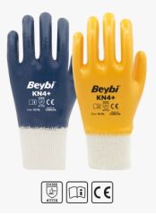KN4+ Pamuklu Nitril Eldiven