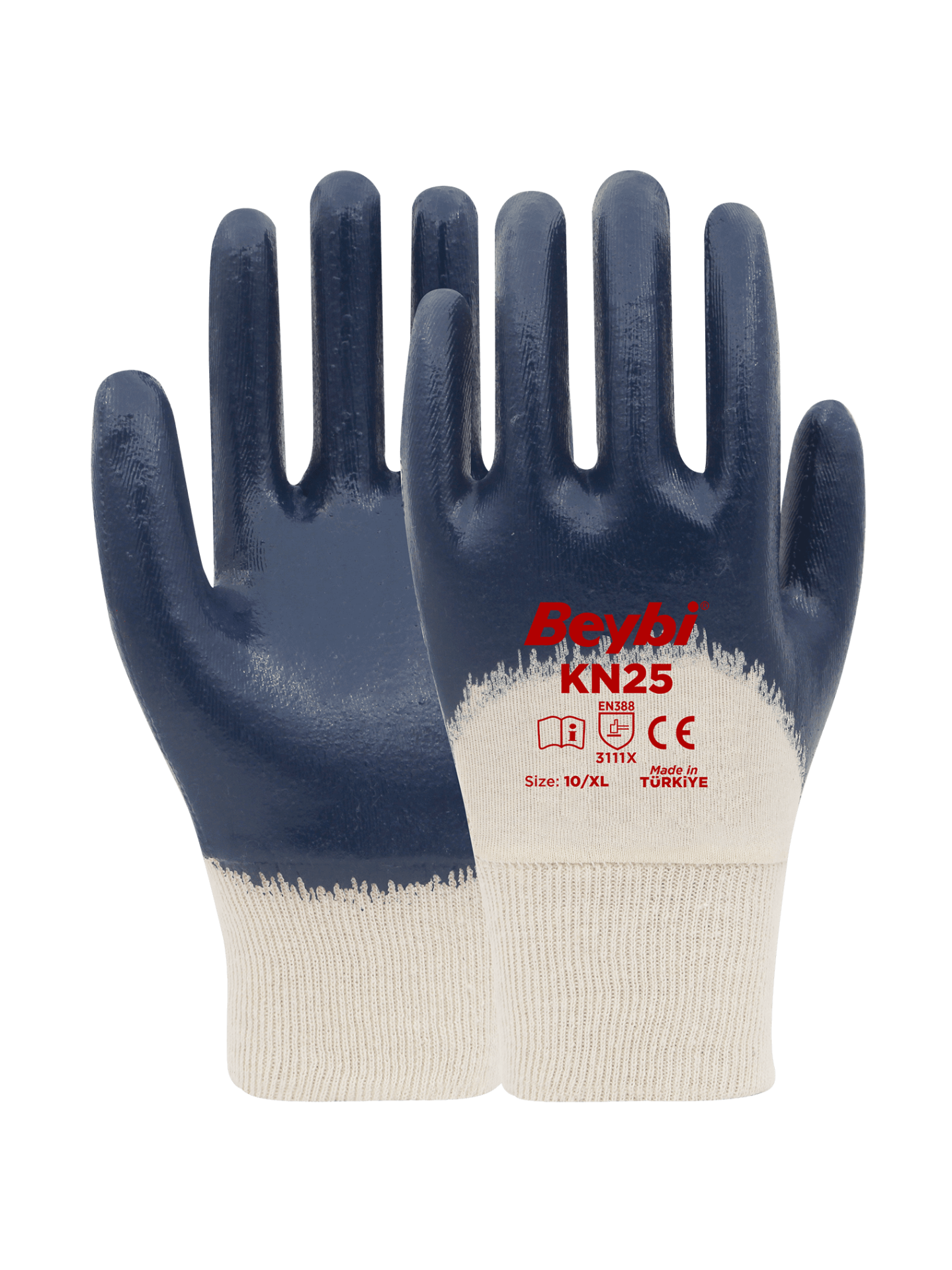 KN25 Pamuklu Nitril Eldiven