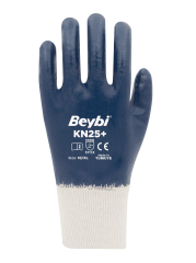 KN25+ Pamuklu Nitril Eldiven