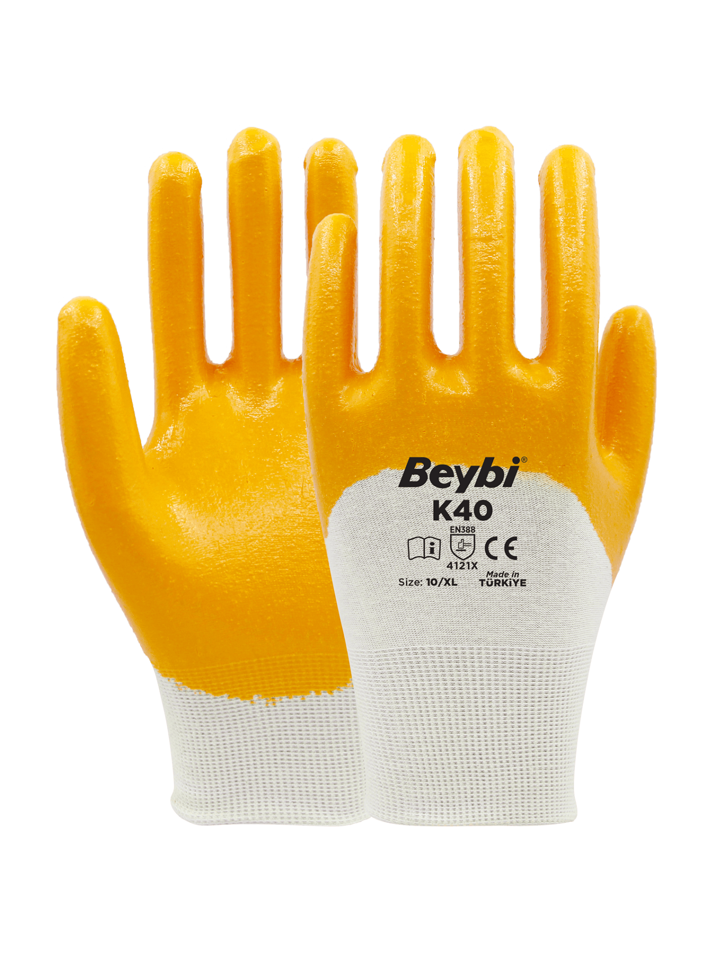 K40 Pamuklu Nitril Eldiven
