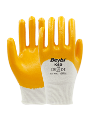 K40 Pamuklu Nitril Eldiven