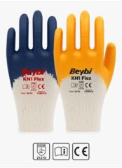 KN1 Flex Pamuklu Nitril Eldiven