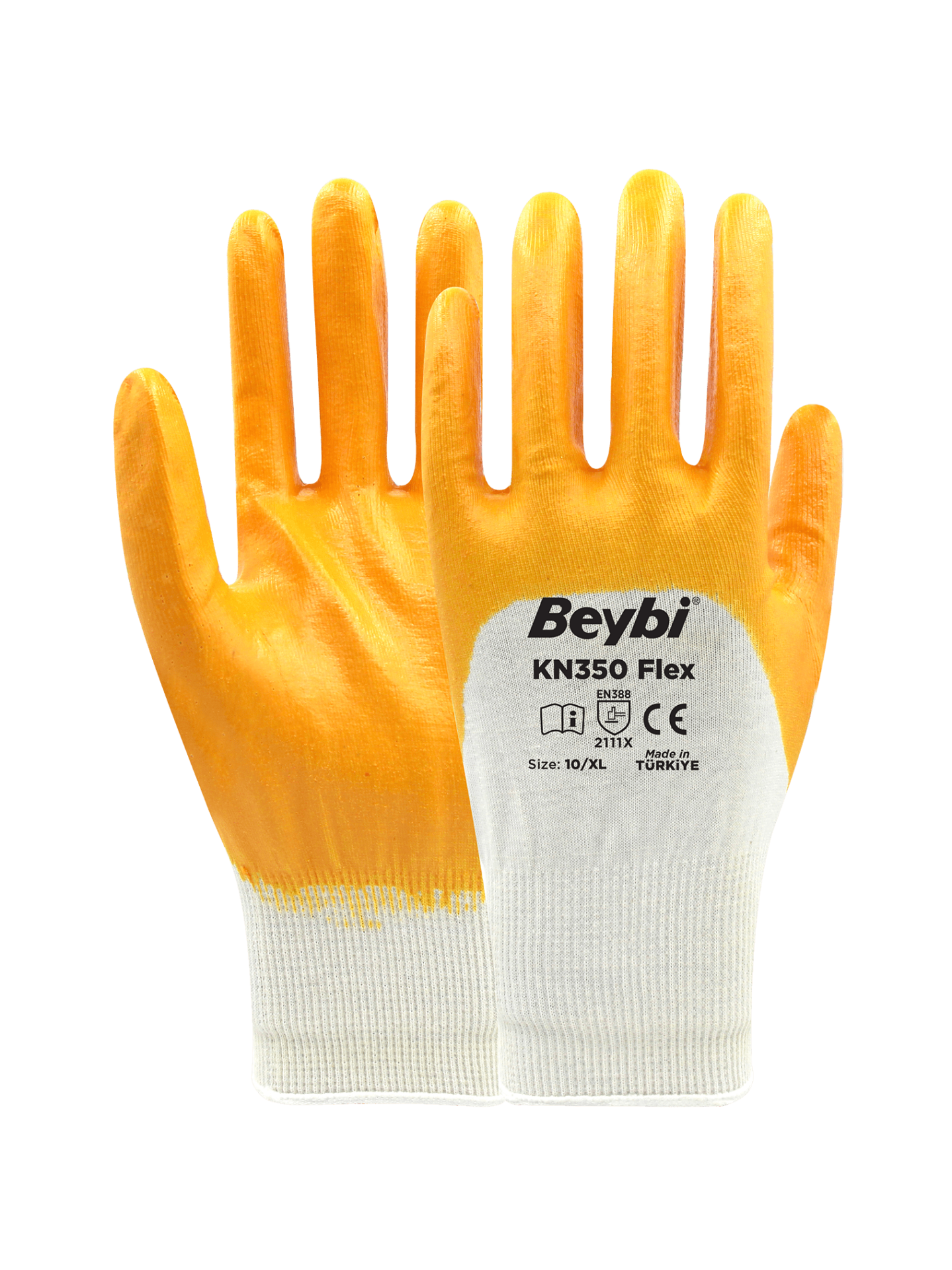 KN350 Flex Pamuklu Nitril Eldiven