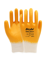 KN2 Flex+ Pamuklu Nitril Eldiven