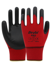 PN2 Polyester Örme Nitril Eldiven