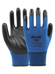 PN2 Polyester Örme Nitril Eldiven