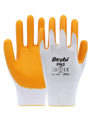 PN2 Polyester Örme Nitril Eldiven
