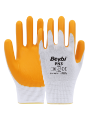PN3 Polyester Örme Nitril Eldiven