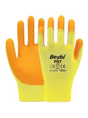 PN7 Polyester Örme Nitril Eldiven