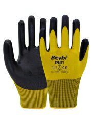 PN11  Polyester Örme Nitril Eldiven