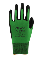 PU GREEN Poliüretan Kaplı Polyester Eldiven