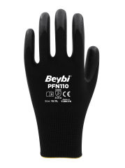 PFN110 Köpük Nitril Kaplı Polyester Eldiven