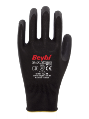 B-FLEX120 Micro / Mikro Köpük Nitril Kaplı Polyester Eldiven