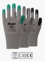 PL17 Legend Polyester Örme Lateks Eldiven