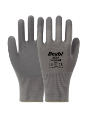 PL17 Legend Polyester Örme Lateks Eldiven