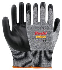 CN510C Nitril Kaplı Kesilmeye Dirençli Eldiven