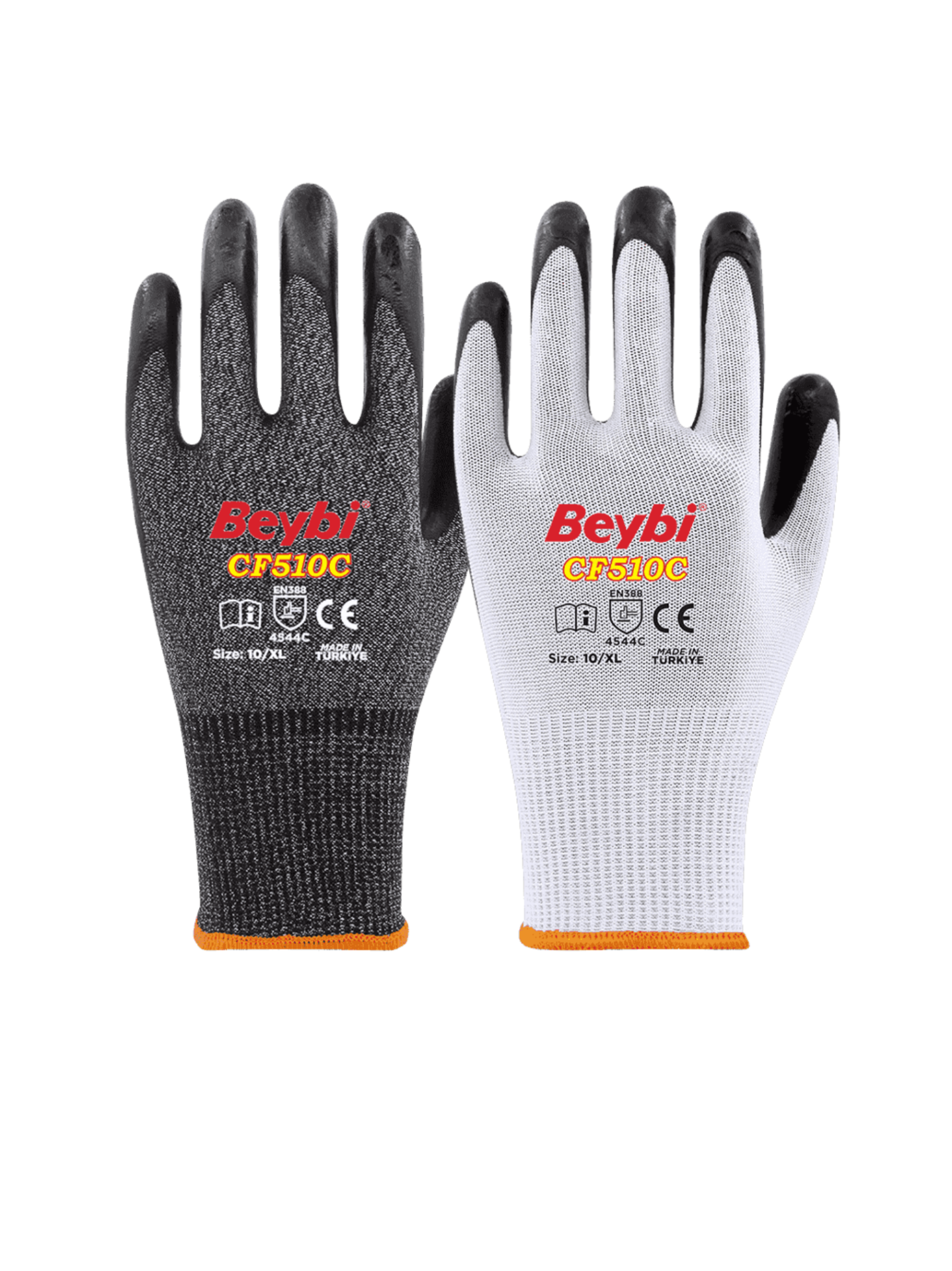 CF510C Köpük Nitril Kaplı Kesilmeye Karşı Dirençli Eldiven