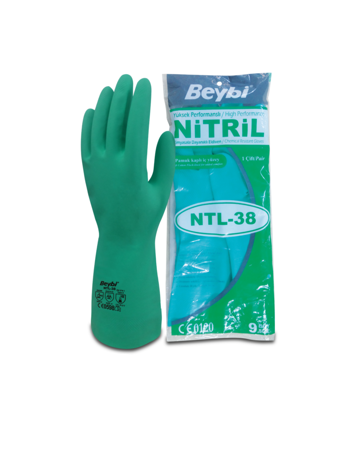 NTL38 Nitril İş Eldiveni