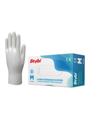 Lateks Pudrasız Eldiven - 100'lük Kutu